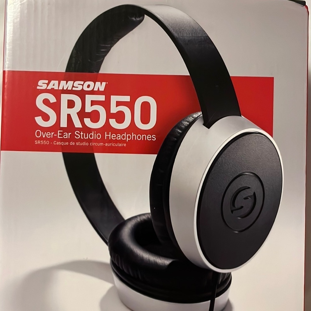 Sampson SR550 Over Ear Studio Headphones - Picture 1 of 3